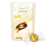 Lindt Lindor White Chocolate Truffles - Flowers Box London