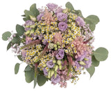 Lisianthus and Daisy Tanacetum Bouquet - Flowers Box London