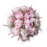 Lovely Bouquet of Peonies with Pink Erica - Flowers Box London