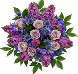 Lush and Lavender Bouquet - Flowers Box London