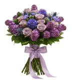 Lush and Lavender Bouquet - Flowers Box London