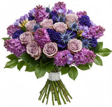 Lush and Lavender Bouquet - Flowers Box London