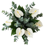 Luxury Anthurium with Eucalyptus Bouquet