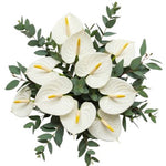 Luxury Anthurium with Eucalyptus Bouquet