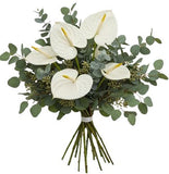 Luxury Anthurium with Eucalyptus Bouquet