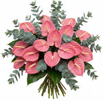 Luxury Anthurium with Eucalyptus Bouquet