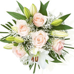 Luxury Bouquet and Lily & Pink Roses