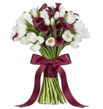 Luxury Bouquet of Calla Lily and Tulips - Flowers Box London