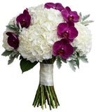 Luxury Bouquet of Hydrangea and Phalaenopsis Orchids