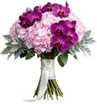 Luxury Bouquet of Hydrangea and Phalaenopsis Orchids