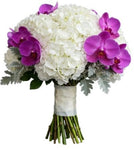 Luxury Bouquet of Hydrangea and Phalaenopsis Orchids - Flowers Box London