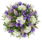Luxury Bouquet of Hydrangea with Iris and Lupinus - Flowers Box London