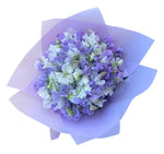 Luxury Bouquet of Lavender and White Sweet Pea