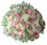 Luxury Bouquet of Lilac with Pink and Yellow Spray Roses - Flowers Box London