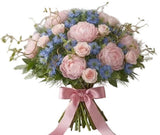 Luxury Bouquet of Peonies with Nigella - Flowers Box London