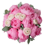 Luxury Bouquet of Peonies with Ranunculus - Flowers Box London