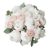 Luxury Bouquet of Peonies with Ranunculus - Flowers Box London