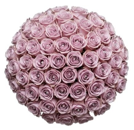Luxury Bouquet of Roses with Pearls - Flowers Box London