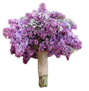 Luxury Bridal Bouquet of Lilac