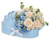 Luxury Flowers in Cradle Box - Flowers Box London