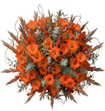 Luxury Gladiolus with Twisted Willow and Eucalyptus Bouquet - Flowers Box London