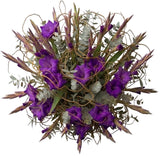 Luxury Gladiolus with Twisted Willow and Eucalyptus Bouquet - Flowers Box London