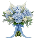 Luxury Hydrangea with White Astilbe Bouquet - Flowers Box London