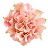 Luxury Light Pink Calla Lily Bridal Bouquet - Flowers Box London