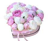 Luxury Peonies Box - Flowers Box London