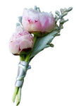 Luxury Peonies Buttonhole - Flowers Box London