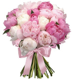 Luxury Peonies Trio Bouquet - Flowers Box London