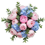 Luxury Peonies with Delphinium Bouquet - Flowers Box London