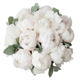 Luxury Peonies with Eucalyptus Bouquet - Flowers Box London