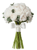 Luxury Peonies with Eucalyptus Bouquet - Flowers Box London