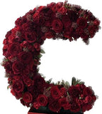 Luxury Personalized Flowers Letter Arrangment - Flowers Box London