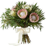 Luxury Pink and White Protea Bouquet