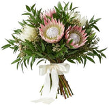 Luxury Pink and White Protea Bouquet