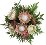 Luxury Pink and White Protea Bouquet