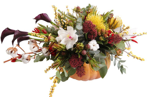 Luxury Pumpkin Arrangement - Flowers Box London