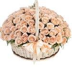 Luxury Roses in Basket