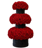 Luxury Roses Tower Arrangement - Flowers Box London