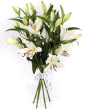 Luxury Royal White Lily Bouquet