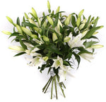 Luxury Royal White Lily Bouquet