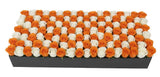 Magnificent Two Colour Roses Rectangular Box - Flowers Box London
