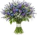 Meadow Blooming in Blue Bouquet