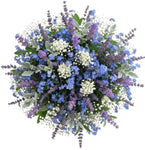 Meadow Blooming in Blue Bouquet