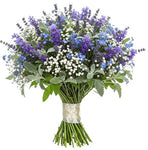 Meadow Blooming in Blue Bouquet
