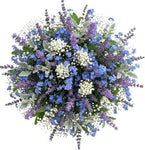 Meadow Blooming in Blue Bouquet