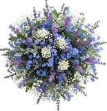 Meadow Blooming in Blue Bouquet