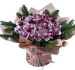 Merry Christmas Box of Chocolate Box with Baubles